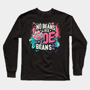 No Beans Like Toe Beans Furry Fursona Therian Cat Dog Pets Long Sleeve T-Shirt